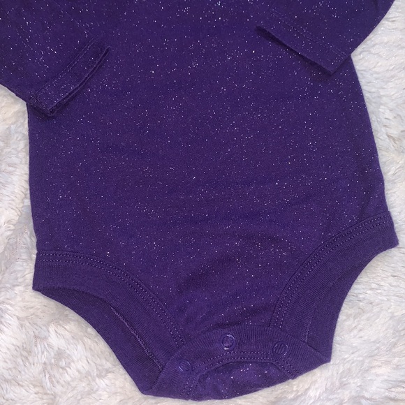 Purple bodysuit (3 for $10) - Picture 2 of 4